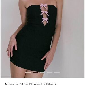 Novara mini dress bows motel rocks